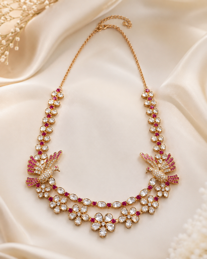 Royal Bird Statement Necklace ✨