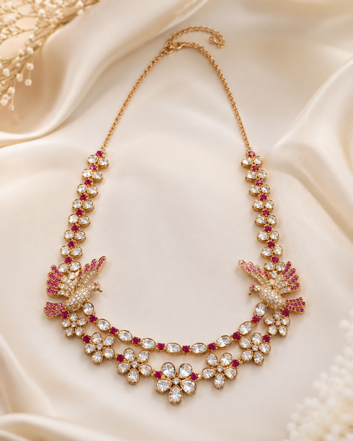 Royal Bird Statement Necklace ✨